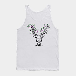 Stag Trees Tank Top